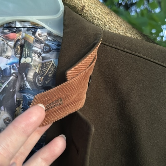 Patrick James •West Coast Classic• olive green jacket, size 44R - Picture 6 of 6